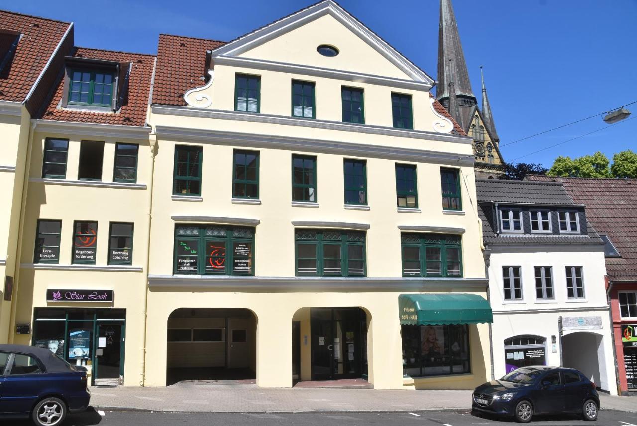 Fewo1846 - Atrium - Luxurioese Wohnung Mit 3 Schlafzimmern Und Balkon Im Stadtzentrum Flensburg Eksteriør bilde