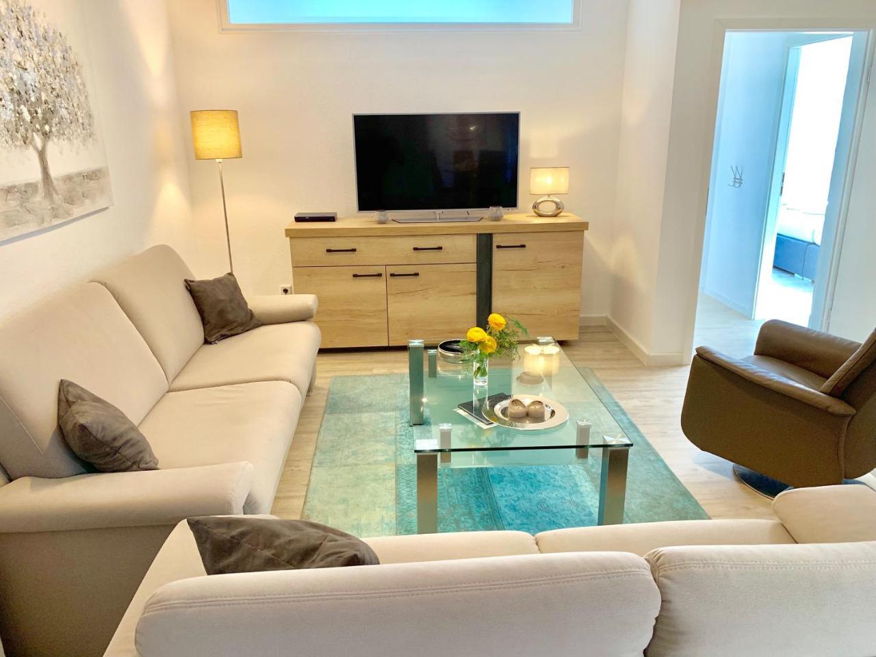 Fewo1846 - Atrium - Luxurioese Wohnung Mit 3 Schlafzimmern Und Balkon Im Stadtzentrum Flensburg Eksteriør bilde