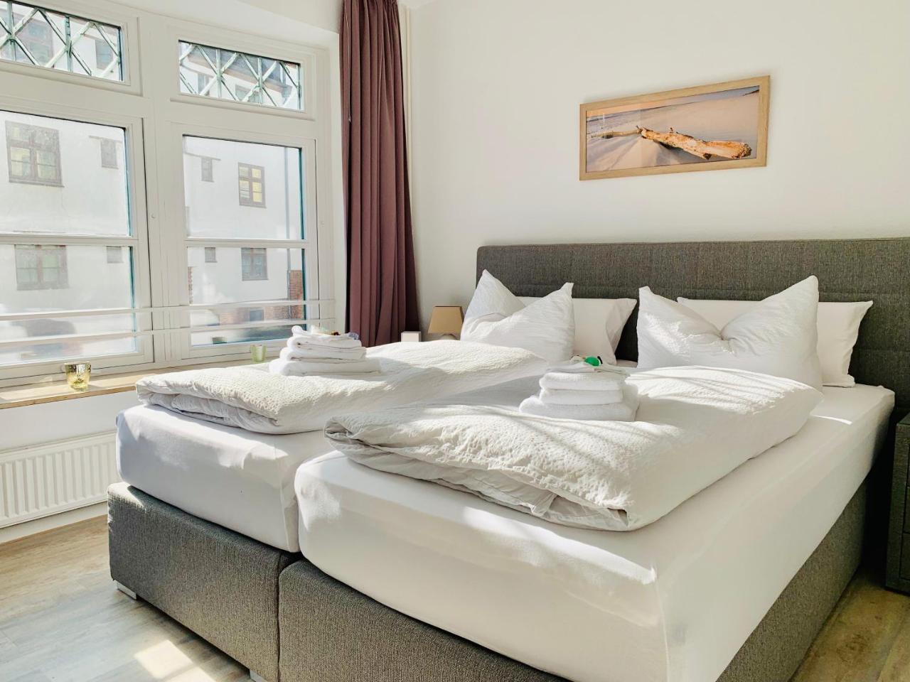 Fewo1846 - Atrium - Luxurioese Wohnung Mit 3 Schlafzimmern Und Balkon Im Stadtzentrum Flensburg Eksteriør bilde